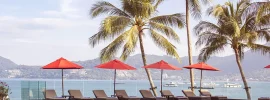 Pool overlooking Patong Bay at Amari Phuket